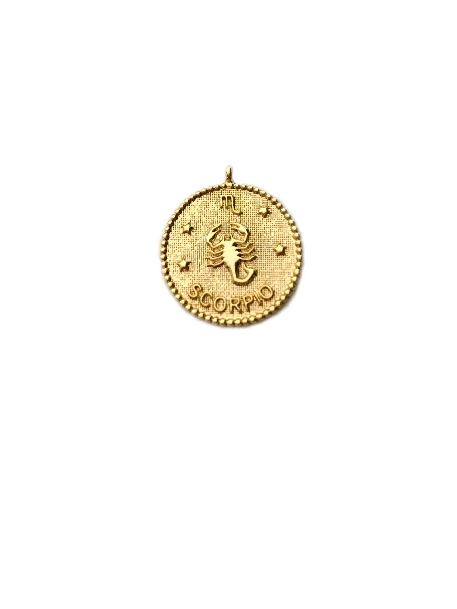 Zodiac Medallion Necklace